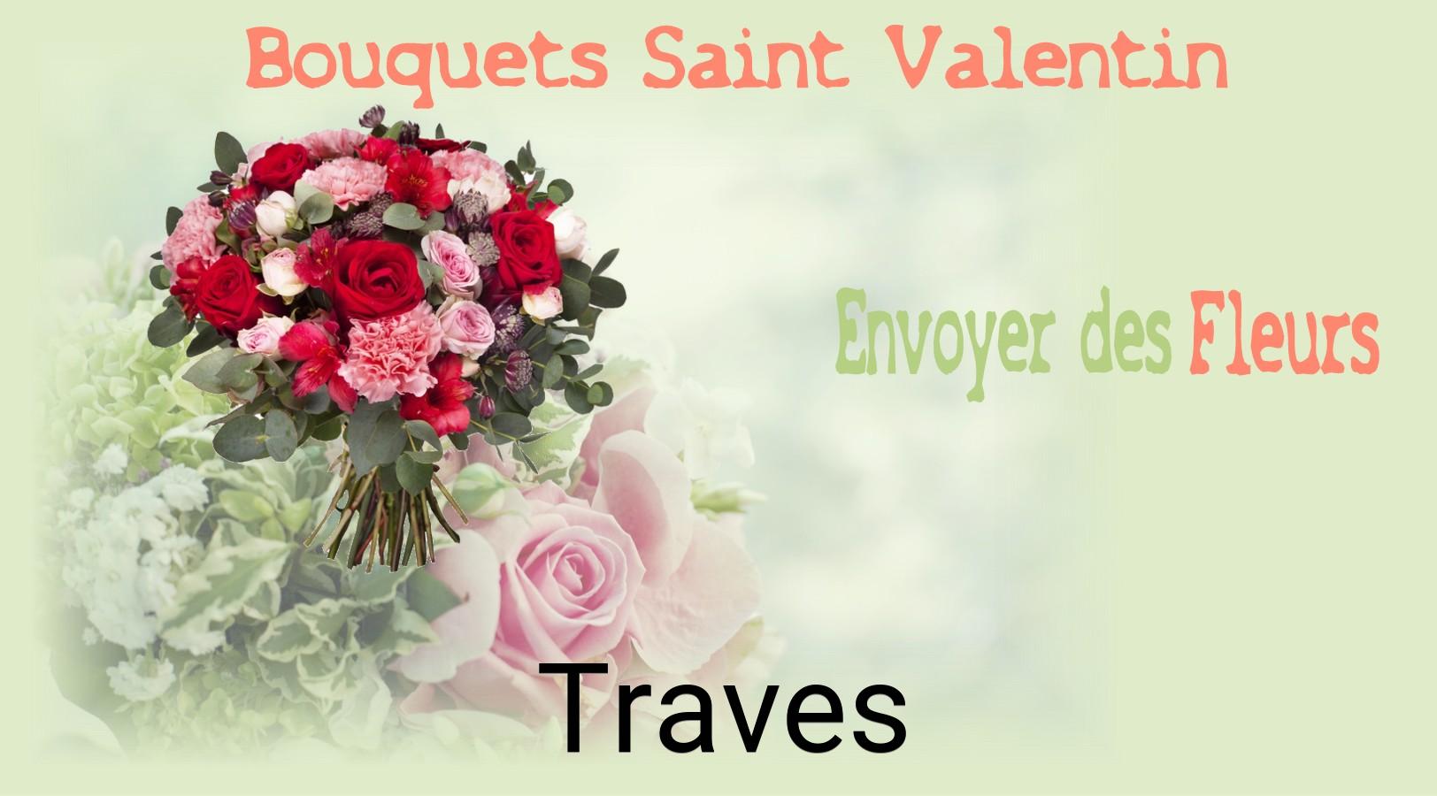 Roses de Saint-Valentin livrées à Traves